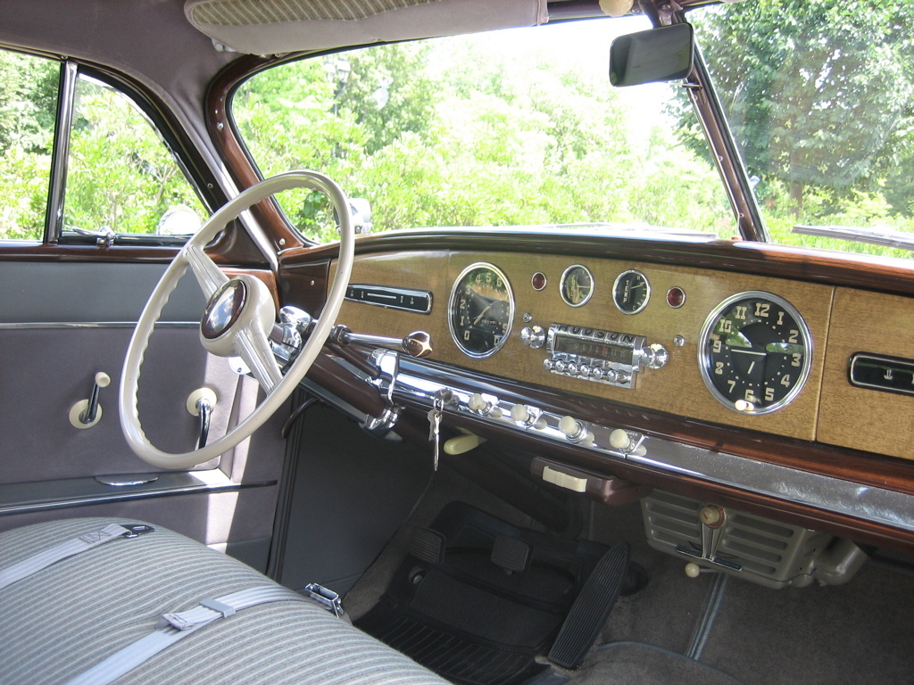 Interior of a 1949 Hudson